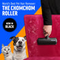 Pet Hair Remover Reusable Lint Roller, Black