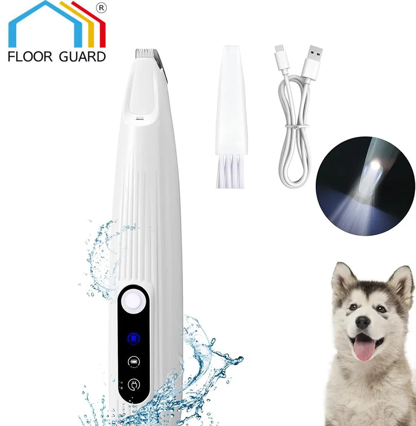 Pet Foot Shaver Cat Shaving Electric Pusher Dog Trimming Foot Hair Shaving Electric Pusher for Dog Grooming Kit